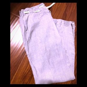 WHBM linen pants